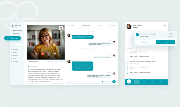 EHR system for home care and nursing preview