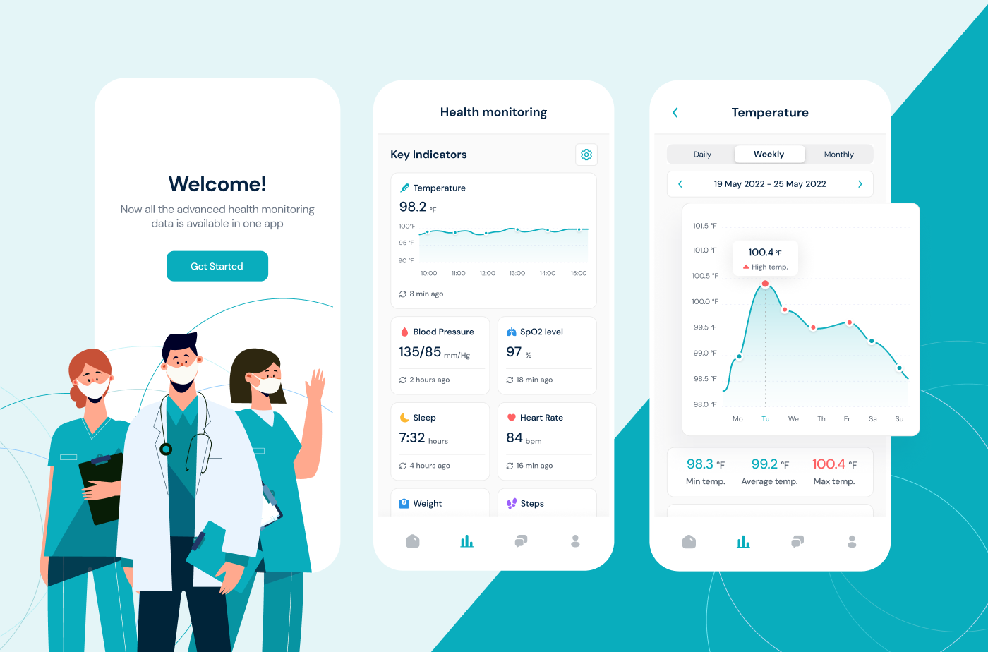 Enabling continuous patient monitoring preview