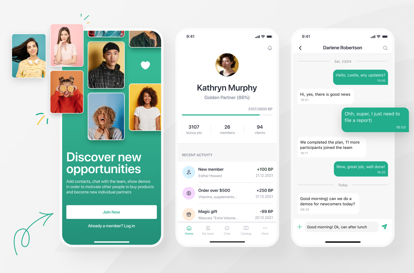 Offline-ready iOS app for direct sales and partner onboarding preview