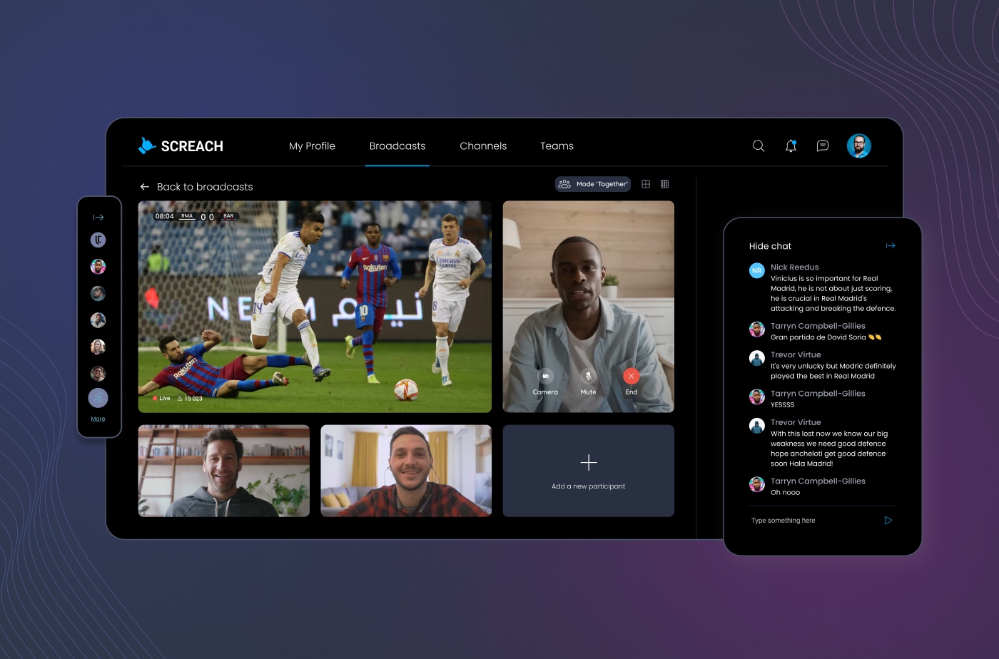 Crafting a sports streaming platform preview