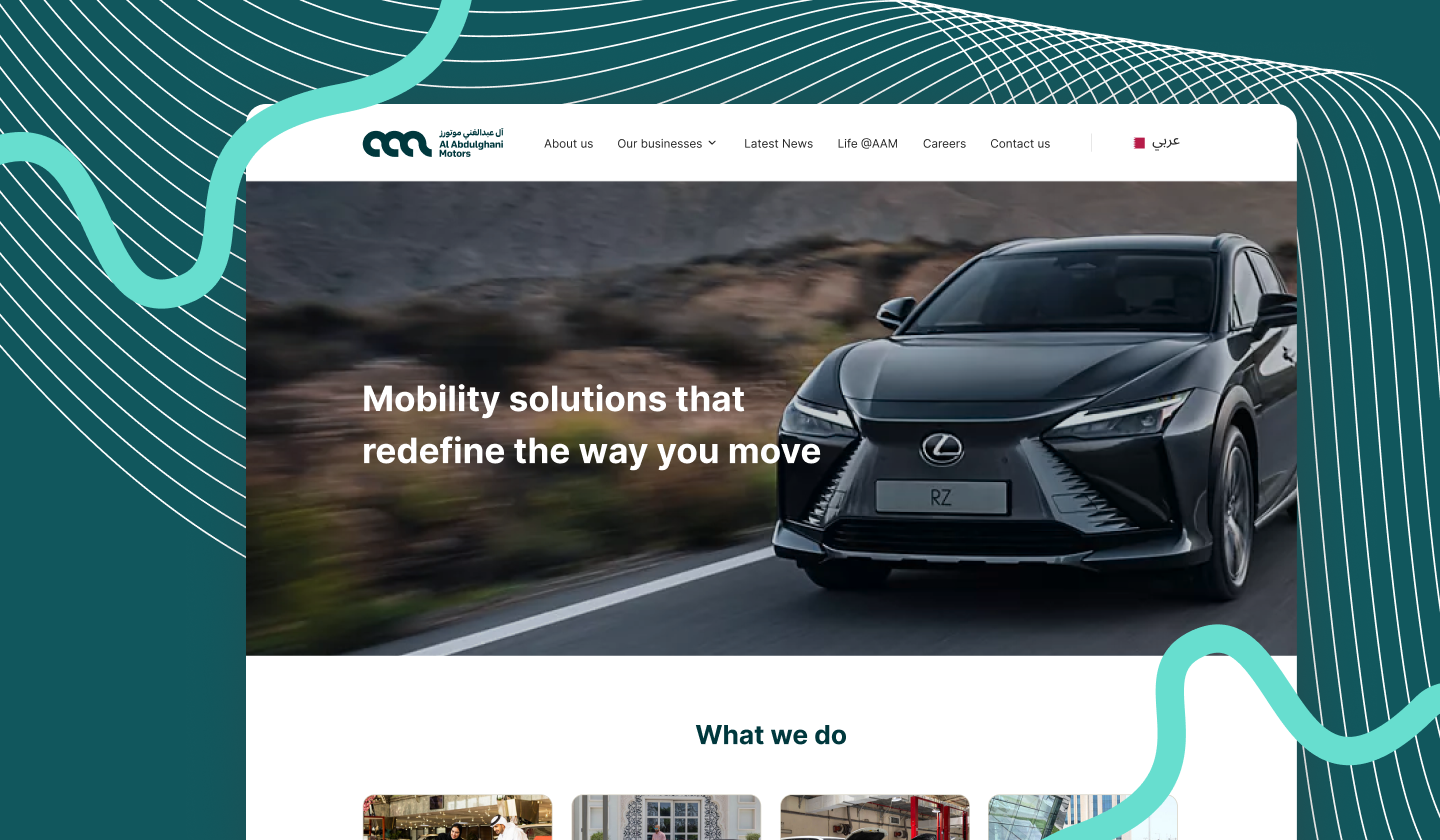 Redesigning an automotive digital experience preview
