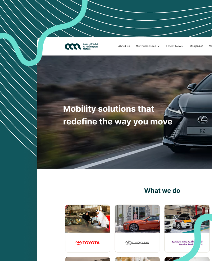 A Web Design and Development Project for a Car Company preview