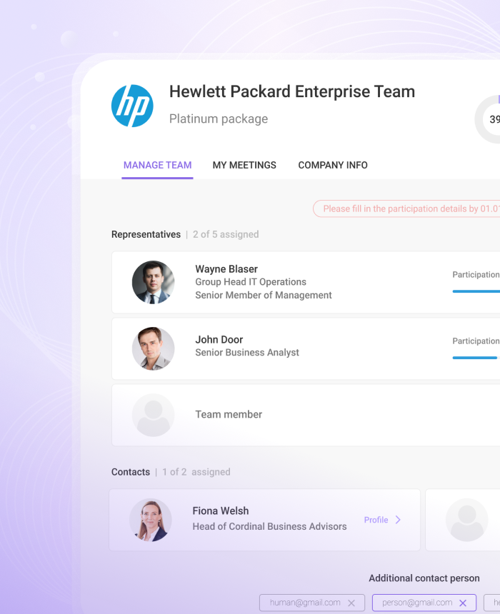 Event Management System preview