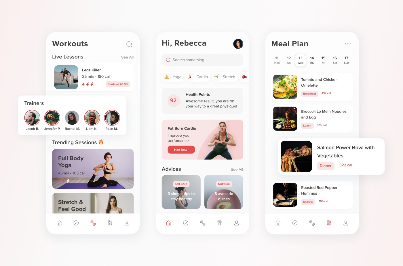 Personalised Fitness and Wellness App preview