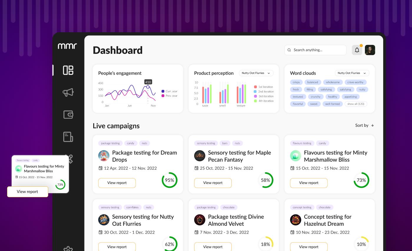 Research portal concept for specialist analysis teams preview