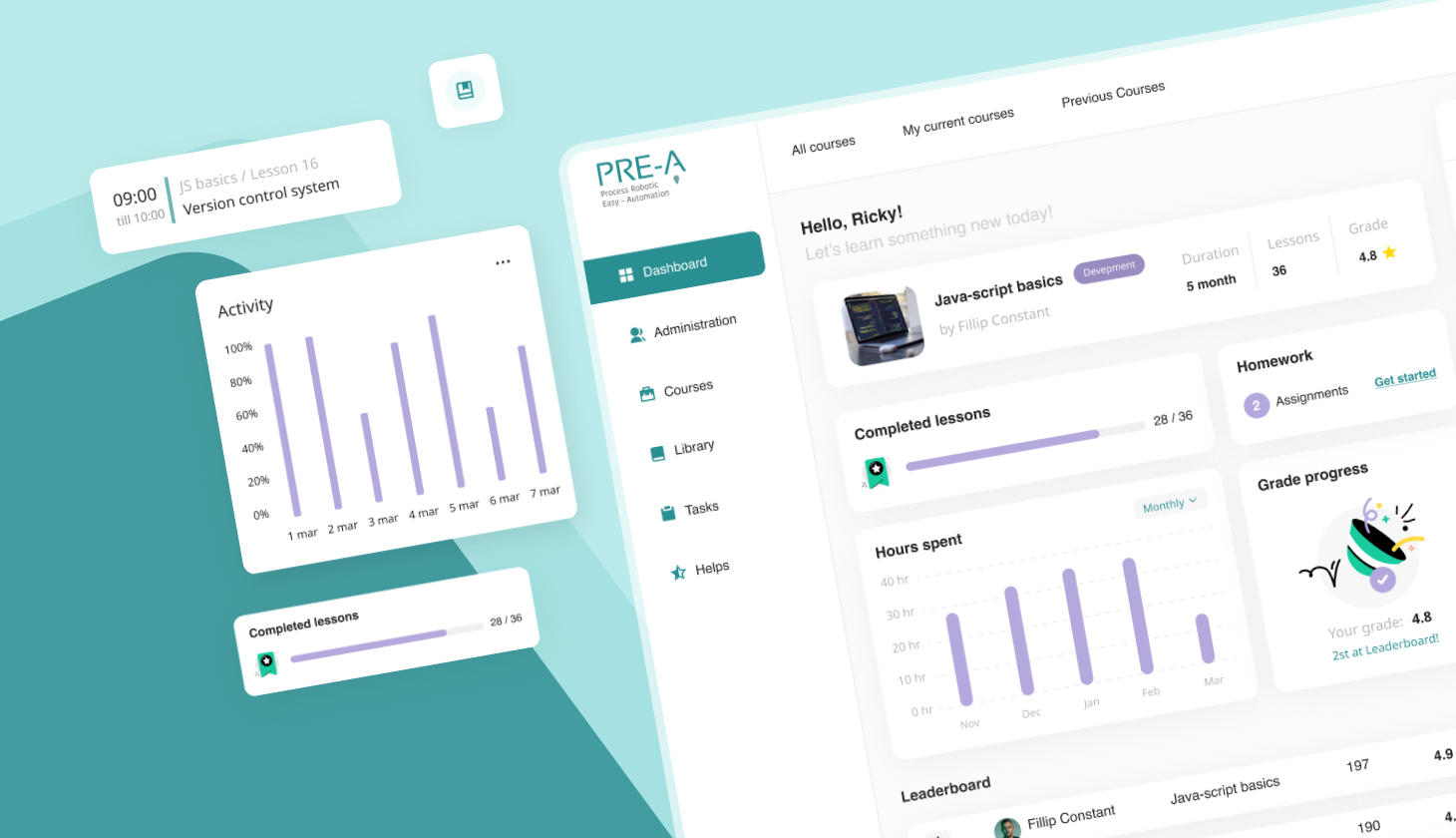 Upgrading an advanced eLearning platform preview
