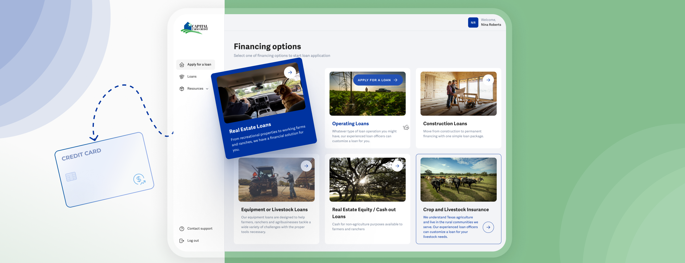 Fintech lending portal for the agricultural sector